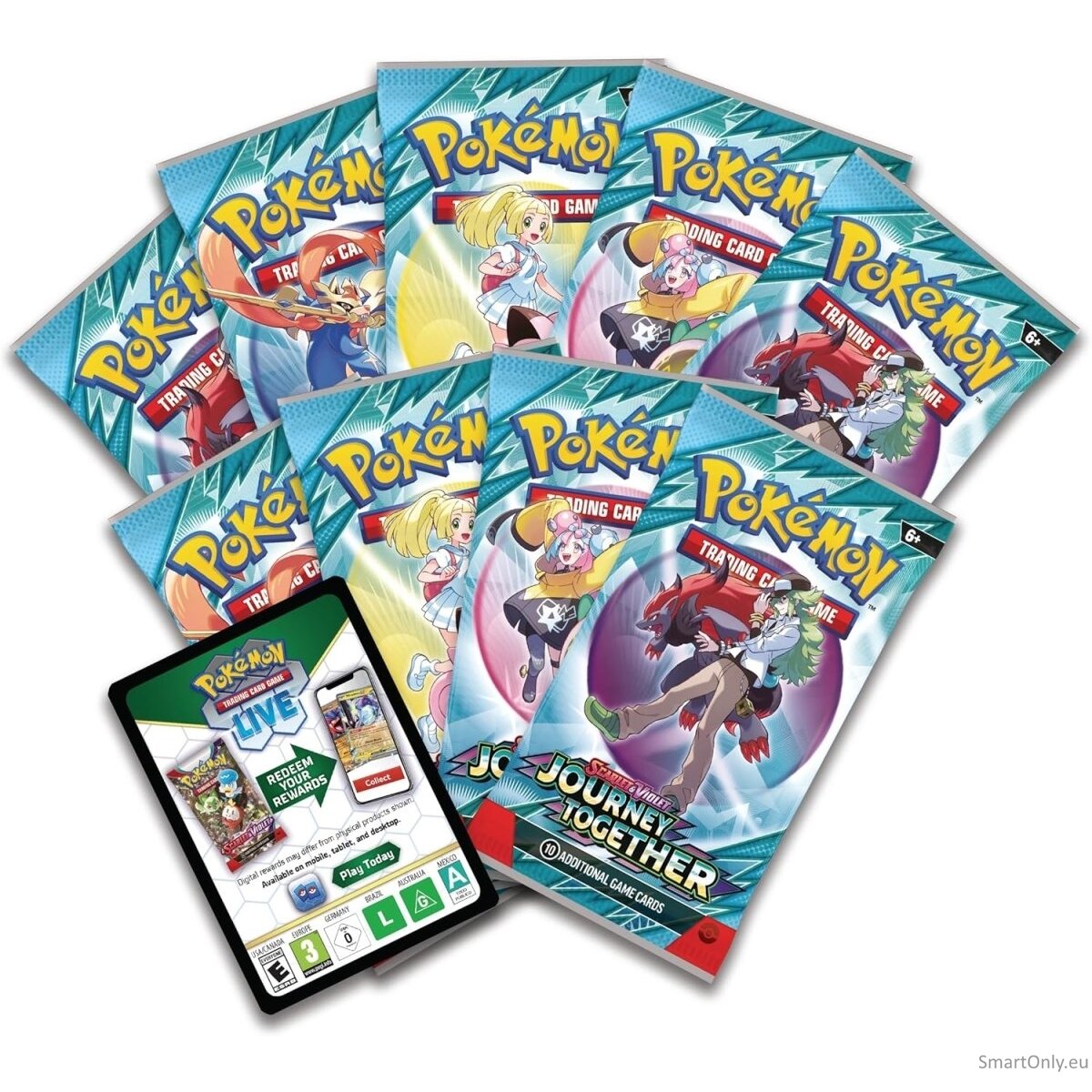 Pokémon Scarlet & Violet: Journey Together Elite Trainer dėžutė (ETB) (9 pakuotės, anglų k.) 2 Pokémon Scarlet & Violet: Journey Together Elite Trainer dėžutė (ETB) (9 pakuotės, anglų k.) 2
