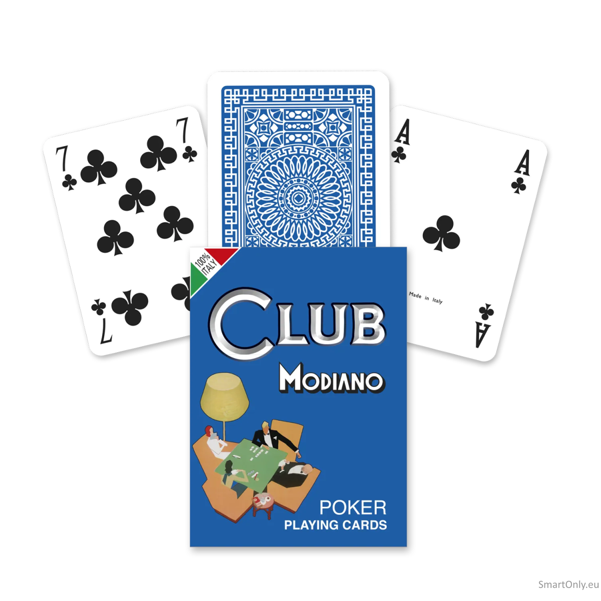 Poker Club (mėlynos) Modiano Poker Club (mėlynos) Modiano