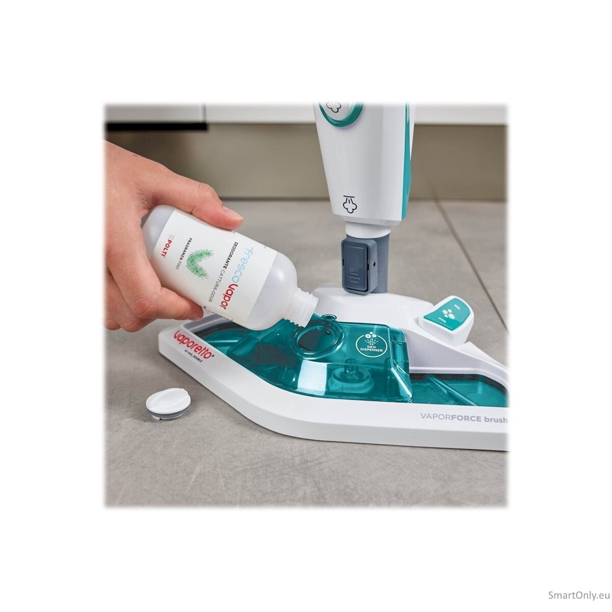 Polti Steam mop PTEU0282 Vaporetto SV450_Double Power 1500 W, Water tank capacity 0.3 L, White 13 Polti Steam mop PTEU0282 Vaporetto SV450_Double Power 1500 W, Water tank capacity 0.3 L, White 13