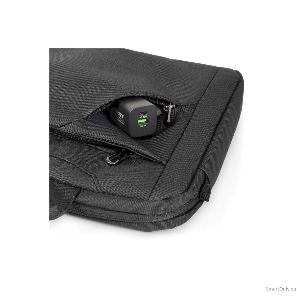 PORT DESIGNS S13 Sydney ECO Case Fits up to size 13/14 " Top Loading Black Shoulder strap 3 PORT DESIGNS S13 Sydney ECO Case Fits up to size 13/14 " Top Loading Black Shoulder strap 3