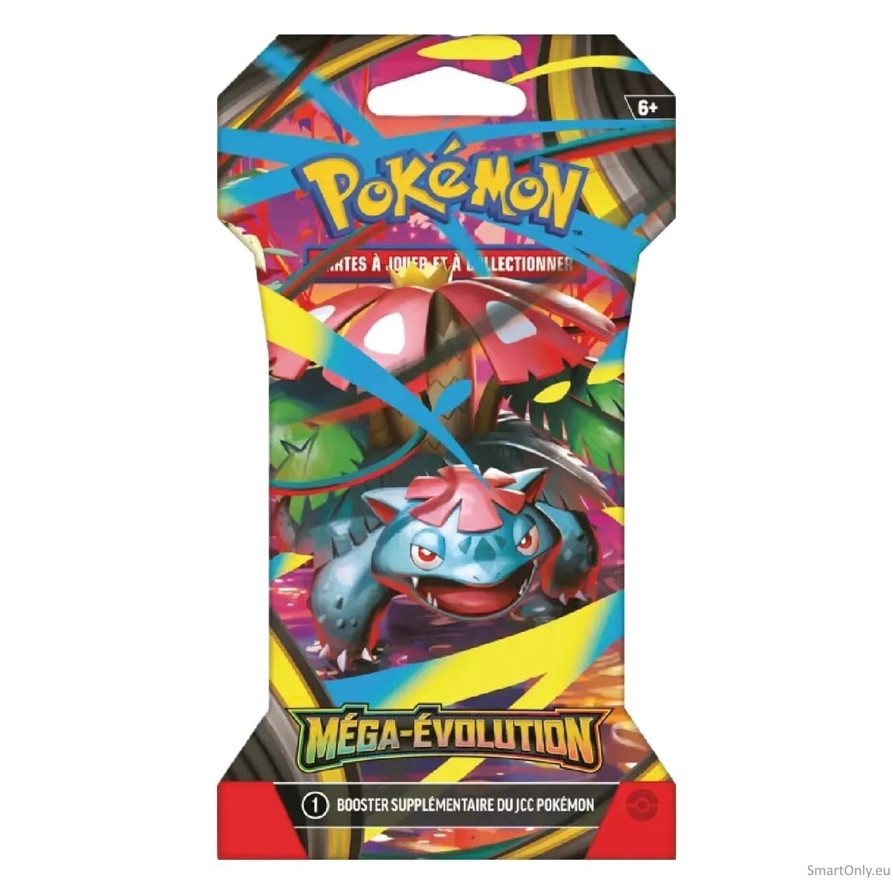 Pokémon Méga-évolution ME01 Sleeved Booster Pack papildymas 1 vnt. (prancūzų k.) 2 Pokémon Méga-évolution ME01 Sleeved Booster Pack papildymas 1 vnt. (prancūzų k.) 2