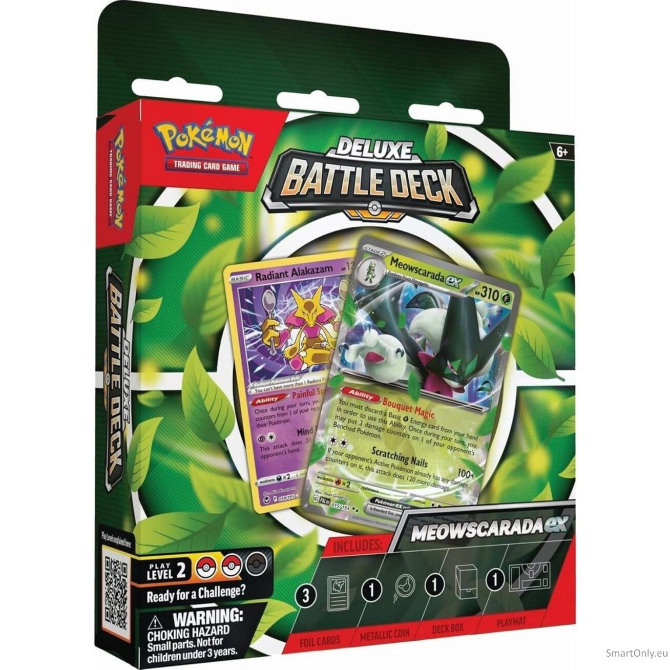 Pokémon Deluxe Battle Deck Meowscarada ex kortų kaladė Pokémon Deluxe Battle Deck Meowscarada ex kortų kaladė
