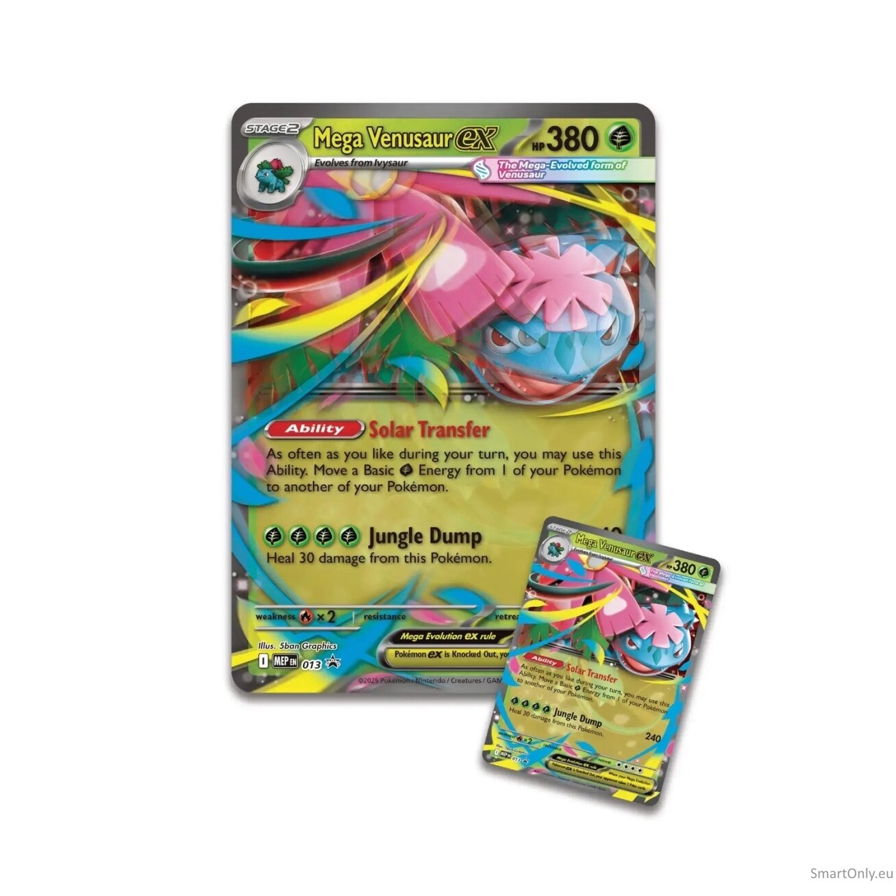 Pokémon Mega Evolution Mega Venusaur ex Premium Collection rinkinys 2 Pokémon Mega Evolution Mega Venusaur ex Premium Collection rinkinys 2