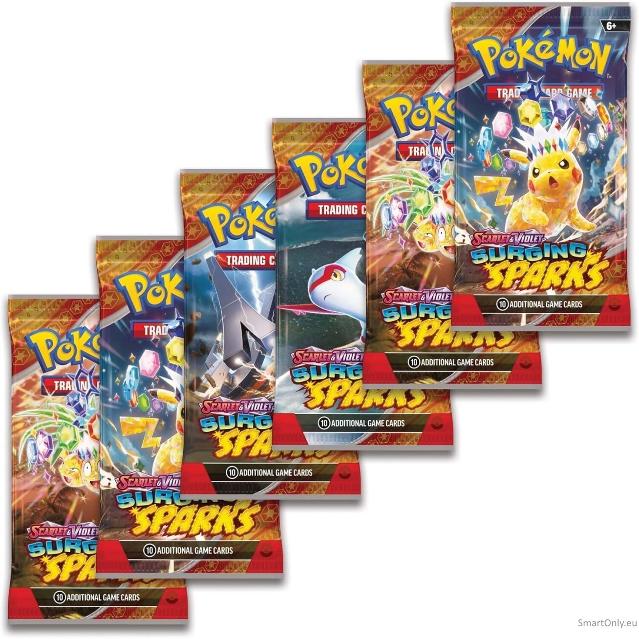 Pokémon Scarlet & Violet: Surging Sparks Booster dėžutė (ENG) 3 Pokémon Scarlet & Violet: Surging Sparks Booster dėžutė (ENG) 3