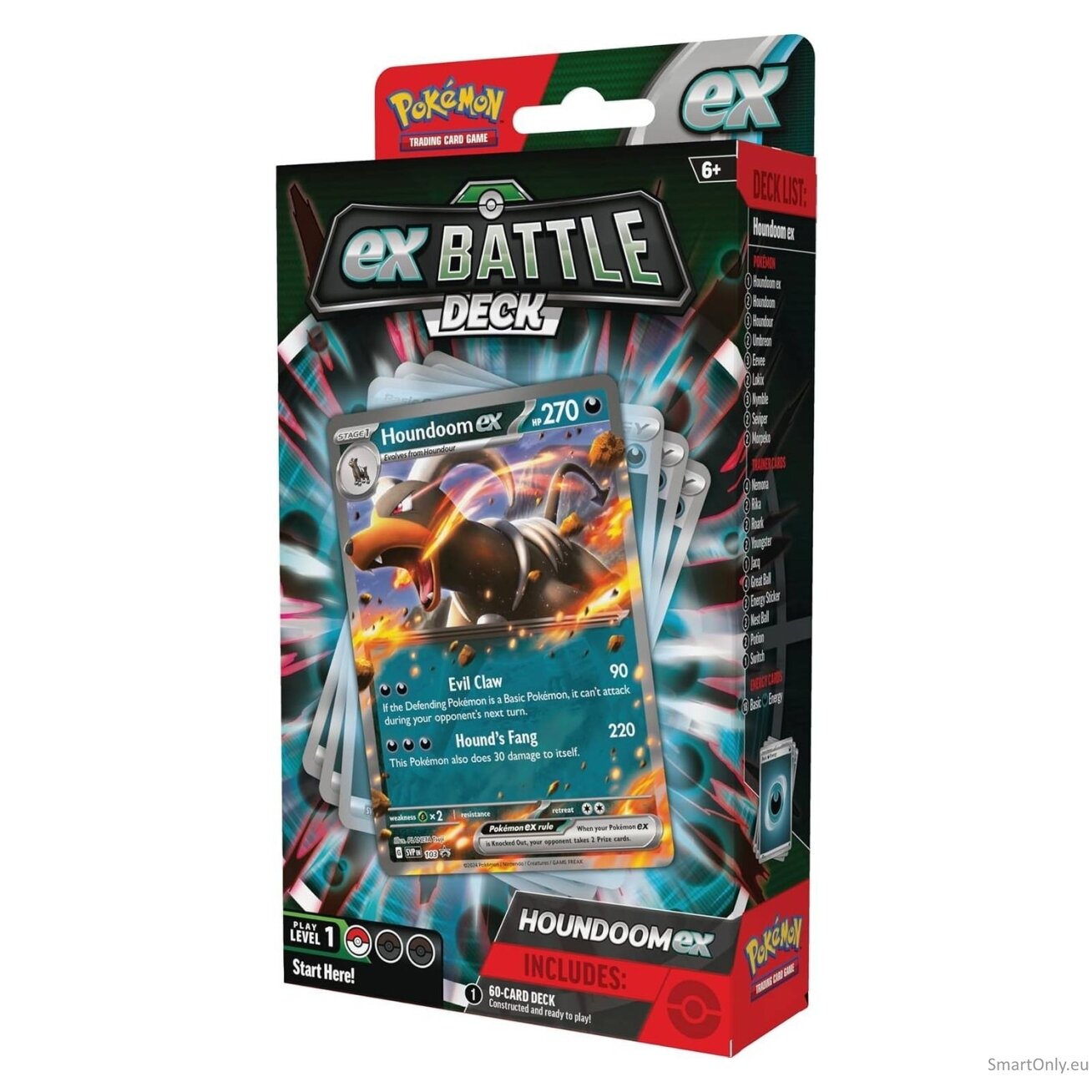Pokémon TCG: Battle Deck Houndoom Ex kortų kaladė 2