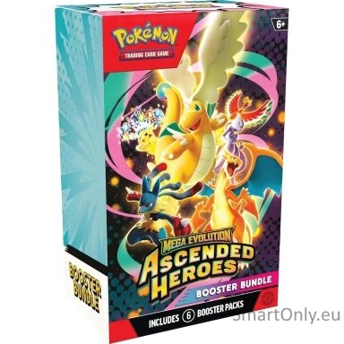 Pokemon Mega Evolution: Ascended Heroes Booster Bundle rinkinys