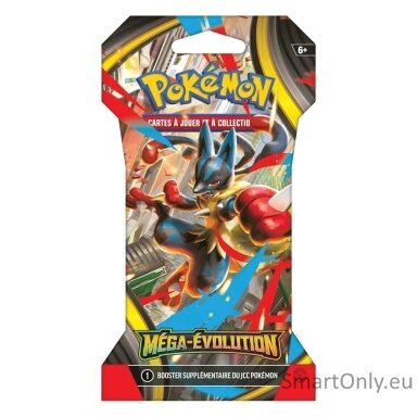 Pokémon Méga-évolution ME01 Sleeved Booster Pack papildymas 1 vnt. (prancūzų k.)