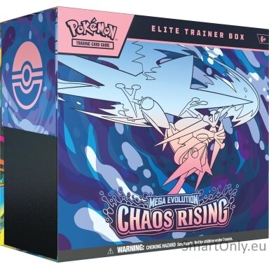 Pokémon Mega Evolution ME04 Chaos Rising Elite Trainer Box (anglų k.)