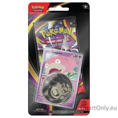 Pokémon Mega Evolution Pitch Black Checklane Blister Slowpoke papildymas
