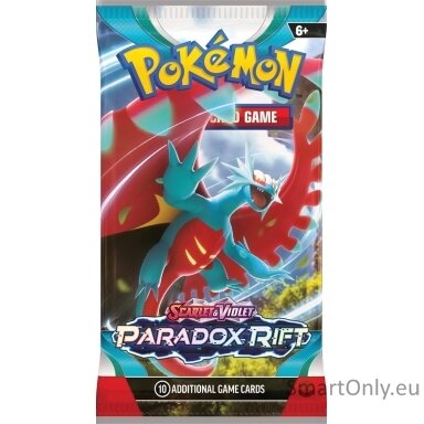 Pokémon Scarlet & Violet: Paradox Rift Booster papildymas (10 kortų) (anglų k.)