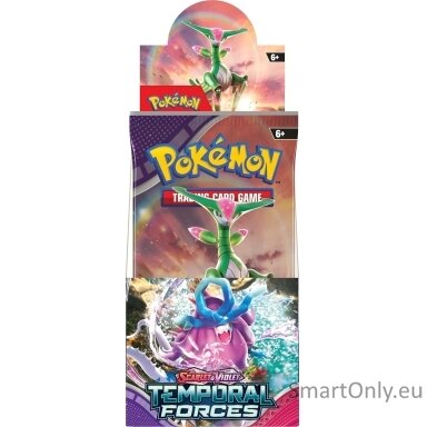 Pokemon Scarlet & Violet: Temporal Forces Half Booster Box papildymas (anglų k.) Pokemon Scarlet & Violet: Temporal Forces Half Booster Box papildymas (anglų k.)