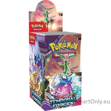 Pokemon Scarlet & Violet: Temporal Forces Half Booster Box papildymas (anglų k.) Pokemon Scarlet & Violet: Temporal Forces Half Booster Box papildymas (anglų k.)
