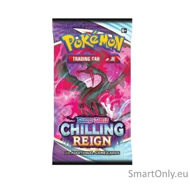 Pokémon Sword & Shield: Chilling Reign Booster papildymas (10 kortų) (anglų k.)