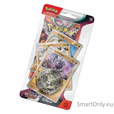 Pokémon TCG: Scarlet & Violet: Annihilape Obsidian Flames Premium kortų papildymas (anglų k.) Pokémon TCG: Scarlet & Violet: Annihilape Obsidian Flames Premium kortų papildymas (anglų k.)
