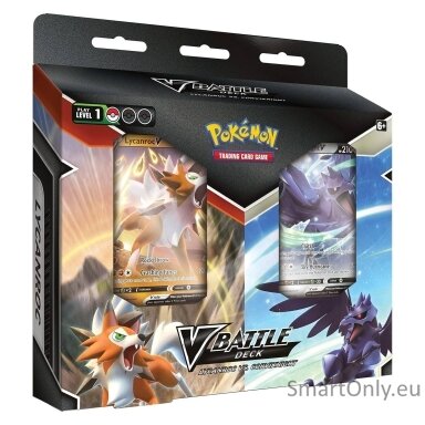Pokémon TCG: V Battle Deck Lycanroc Vs. Corviknight rinkinys