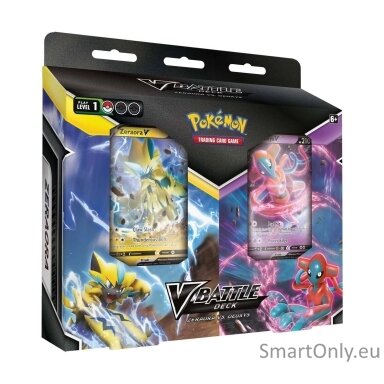 Pokémon TCG: V Battle Deck Zeraora Vs. Deoxys rinkinys