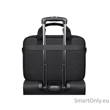 PORT DESIGNS HANOI II CLAMSHELL 105064 Fits up to size 15.6 ", Black, Shoulder strap, Messenger - Briefcase PORT DESIGNS HANOI II CLAMSHELL 105064 Fits up to size 15.6 ", Black, Shoulder strap, Messenger - Briefcase