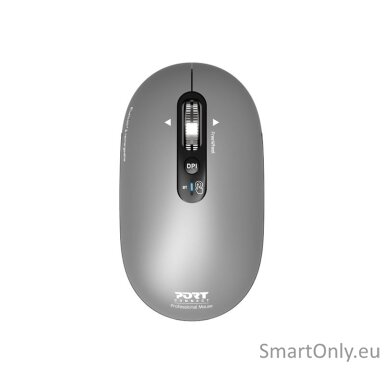 PORT DESIGNS Mouse | PURE MAC | Wireless | Bluetooth | Gris clair