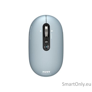 PORT DESIGNS Mouse | PURE MAC | Wireless | Bluetooth | Pastel Blue