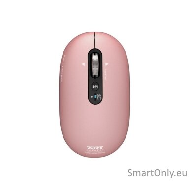 PORT DESIGNS Mouse | PURE MAC | Wireless | Bluetooth | Pink