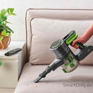 Polti Vacuum Cleaner PBEU0120 Forzaspira D-Power SR500 Cordless operating, Handstick cleaners, 29.6 V, Operating time (max) 40 min, Green/Grey 4