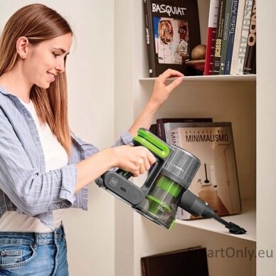 Polti Vacuum Cleaner PBEU0120 Forzaspira D-Power SR500 Cordless operating, Handstick cleaners, 29.6 V, Operating time (max) 40 min, Green/Grey 5