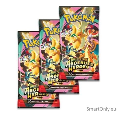 Pokemon Mega Evolution: Ascended Heroes Tech Sticker rinkinys Gastly 2 Pokemon Mega Evolution: Ascended Heroes Tech Sticker rinkinys Gastly 2