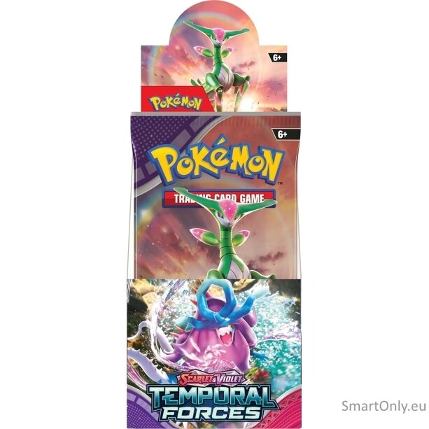 Pokemon Scarlet & Violet: Temporal Forces Half Booster Box papildymas (anglų k.) 1 Pokemon Scarlet & Violet: Temporal Forces Half Booster Box papildymas (anglų k.) 1
