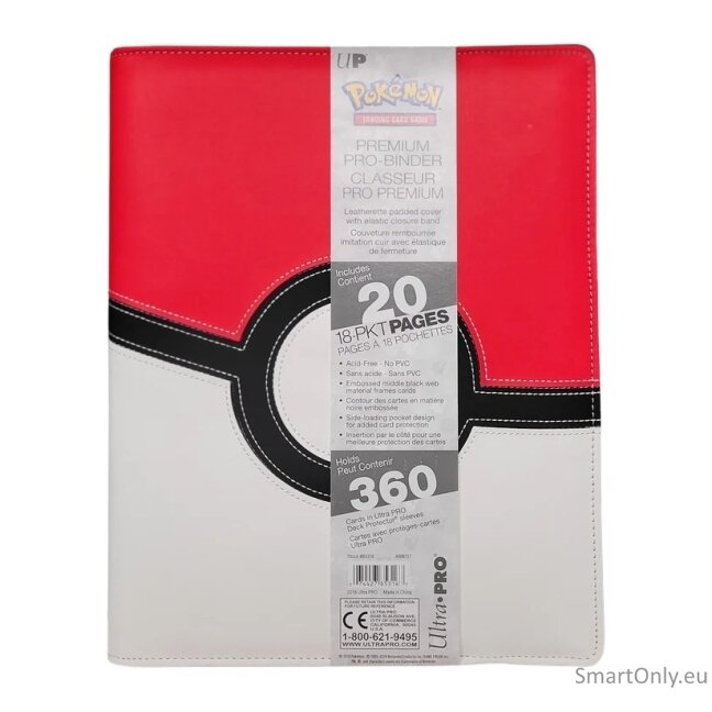 Poké Ball PRO-Binder Pokémon 9 kišenių albumas Ultra Pro 1