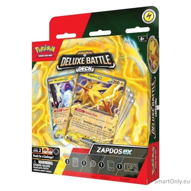 Pokémon Deluxe Battle Deck Zapdos Ex kortų kaladė 3