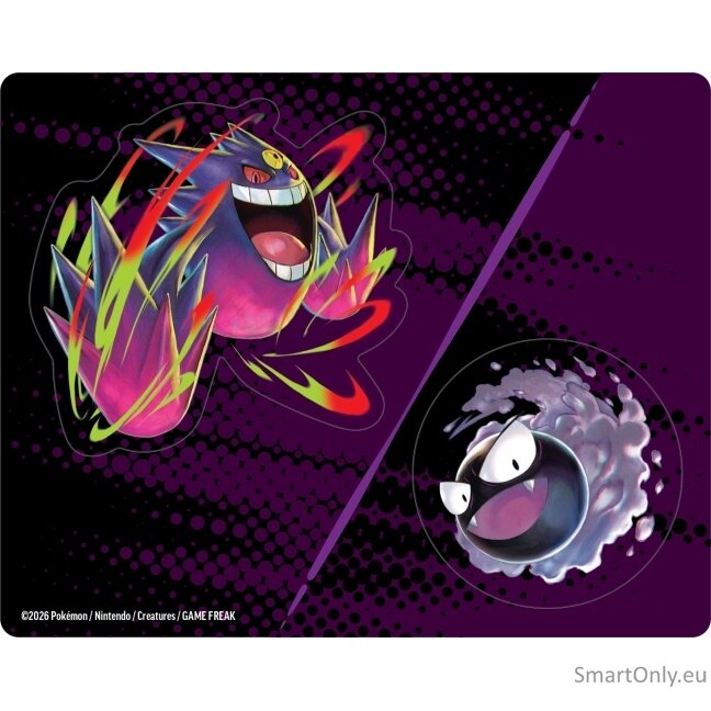 Pokemon Mega Evolution: Ascended Heroes Tech Sticker rinkinys Gastly 4