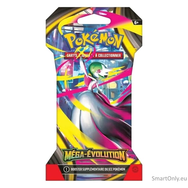 Pokémon Méga-évolution ME01 Sleeved Booster Pack papildymas 1 vnt. (prancūzų k.) 1 Pokémon Méga-évolution ME01 Sleeved Booster Pack papildymas 1 vnt. (prancūzų k.) 1