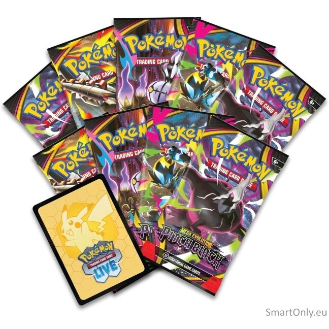 Pokémon Mega Evolution Pitch Black Elite Trainer Box rinkinys (anglų k.) 3