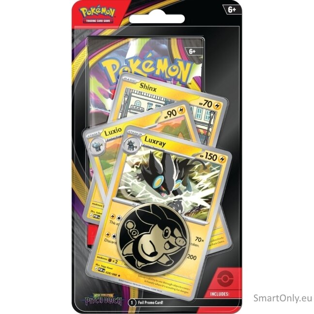 Pokémon Mega Evolution Pitch Black Premium Checklane Blister Luxray papildymas