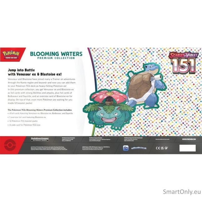 Pokemon Scarlet & Violet 151 Blooming Waters Premium Collection rinkinys 1