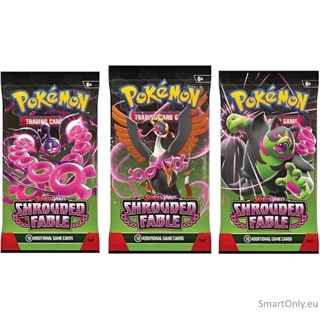 Pokémon Scarlet & Violet: Shrouded Fable Elite Trainer dėžutė (ETB) (9 pakuotės, anglų k.) 4
