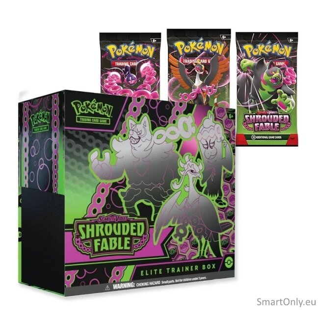 Pokémon Scarlet & Violet: Shrouded Fable Elite Trainer dėžutė (ETB) (9 pakuotės, anglų k.)