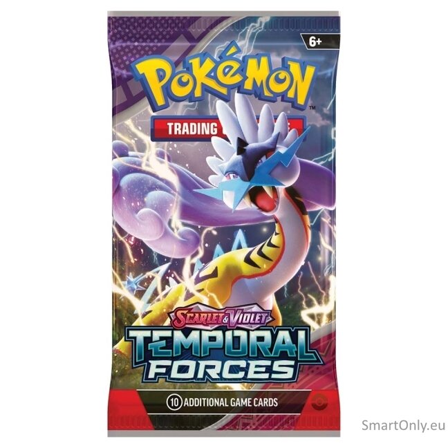Pokémon Scarlet & Violet: Temporal Forces Booster papildymas (10 kortų) (anglų k.) 2 Pokémon Scarlet & Violet: Temporal Forces Booster papildymas (10 kortų) (anglų k.) 2