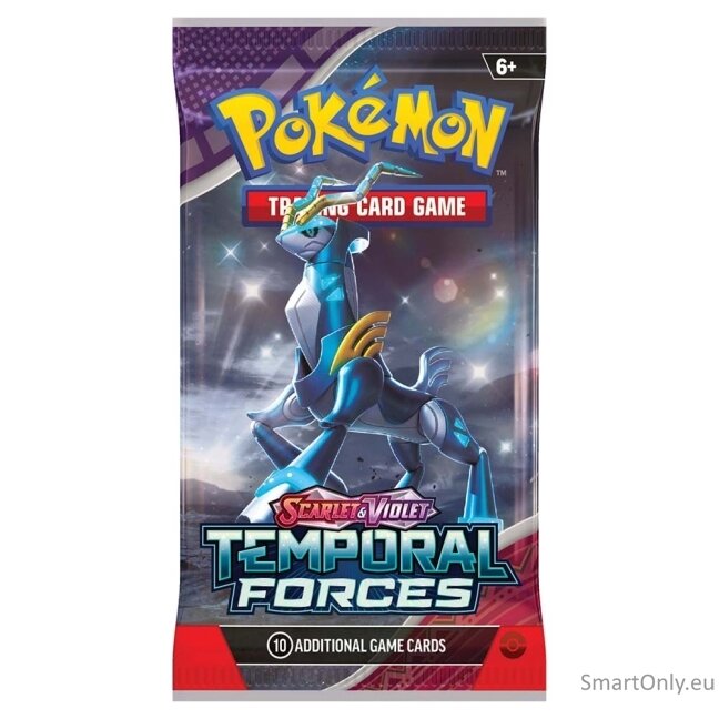 Pokémon Scarlet & Violet: Temporal Forces Booster papildymas (10 kortų) (anglų k.) 3