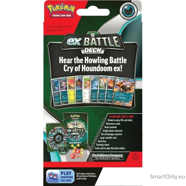 Pokémon TCG: Battle Deck Houndoom Ex kortų kaladė 3
