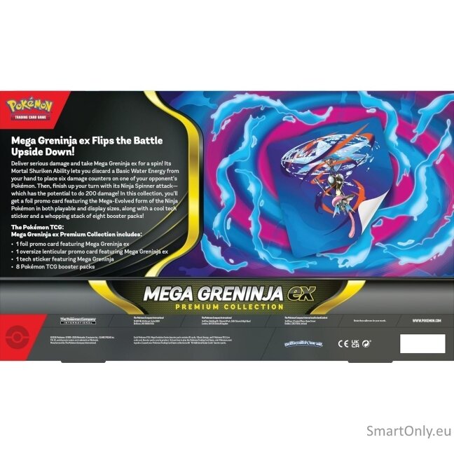 Pokémon TCG: Mega Greninja ex Premium Collection rinkinys 2
