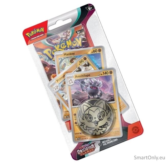 Pokémon TCG: Scarlet & Violet: Annihilape Obsidian Flames Premium kortų papildymas (anglų k.) 2