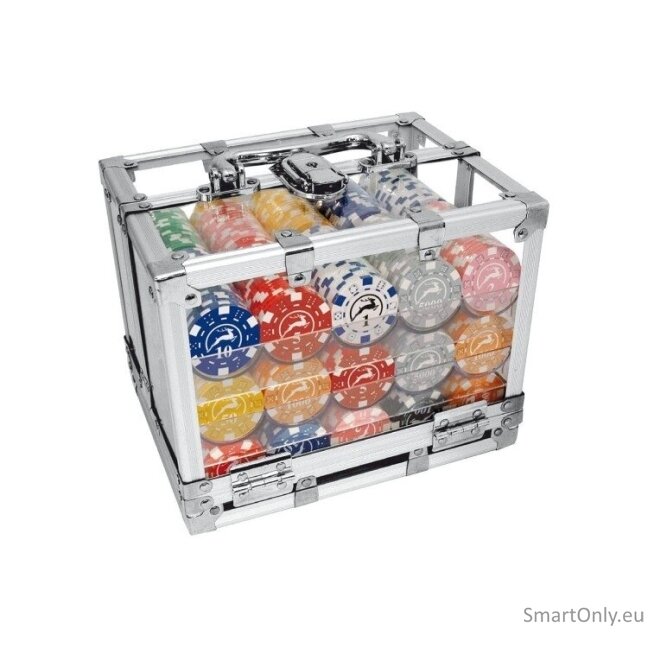 Poker Chips Set in the box 14g. 600pcs Modiano Poker Chips Set in the box 14g. 600pcs Modiano