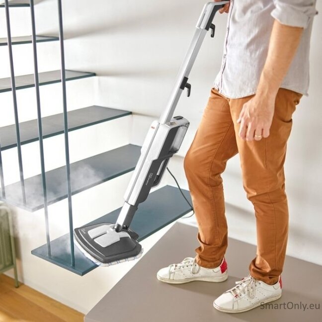 Polti Steam mop with integrated portable cleaner PTEU0304 Vaporetto SV610 Style 2-in-1 Power 1500 W, Water tank capacity 0.5 L, Grey/White 3 Polti Steam mop with integrated portable cleaner PTEU0304 Vaporetto SV610 Style 2-in-1 Power 1500 W, Water tank capacity 0.5 L, Grey/White 3