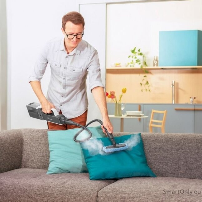 Polti Steam mop with integrated portable cleaner PTEU0304 Vaporetto SV610 Style 2-in-1 Power 1500 W, Water tank capacity 0.5 L, Grey/White 4 Polti Steam mop with integrated portable cleaner PTEU0304 Vaporetto SV610 Style 2-in-1 Power 1500 W, Water tank capacity 0.5 L, Grey/White 4
