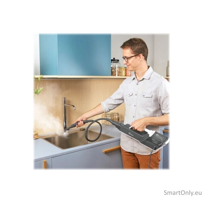 Polti Steam mop with integrated portable cleaner PTEU0304 Vaporetto SV610 Style 2-in-1 Power 1500 W, Water tank capacity 0.5 L, Grey/White 11 Polti Steam mop with integrated portable cleaner PTEU0304 Vaporetto SV610 Style 2-in-1 Power 1500 W, Water tank capacity 0.5 L, Grey/White 11