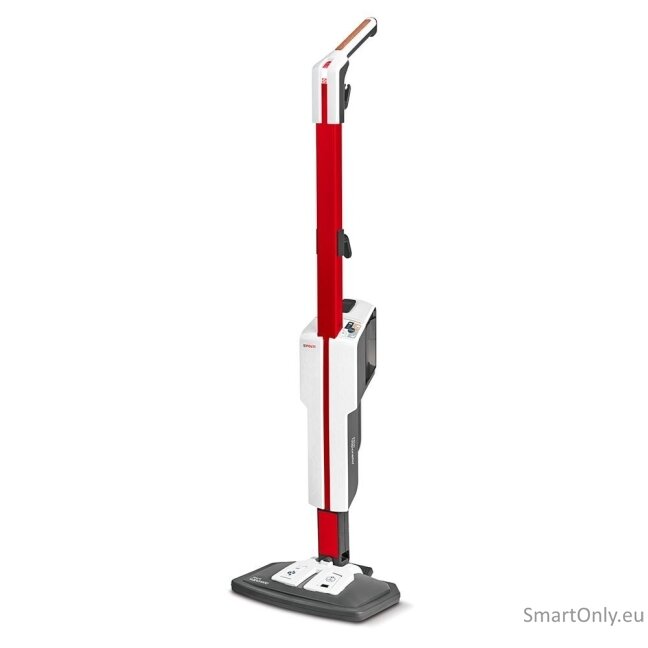 Polti Steam mop with integrated portable cleaner PTEU0306 Vaporetto SV650 Style 2-in-1 Power 1500 W, Water tank capacity 0.5 L, Red/White