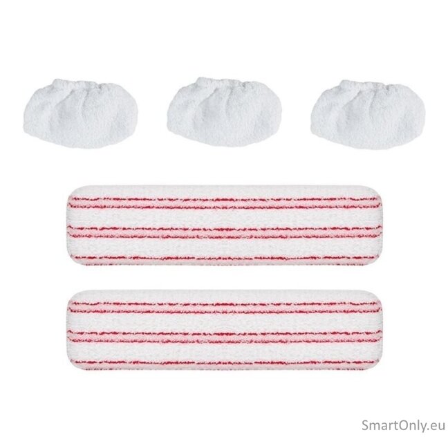 Polti Vaporetto Kit of 2 Cloths and 3 Sockettes PAEU0324 Suitable for Polti Vaporetto models: Pro, Classic, Forever Exclusive, Evolution, Edition and Vaporetto 2085 series 3 Polti Vaporetto Kit of 2 Cloths and 3 Sockettes PAEU0324 Suitable for Polti Vaporetto models: Pro, Classic, Forever Exclusive, Evolution, Edition and Vaporetto 2085 series 3