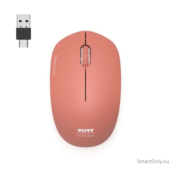 PORT CONNECT Mouse | Collection II | Wireless | 2.4 GHz | Orange 4