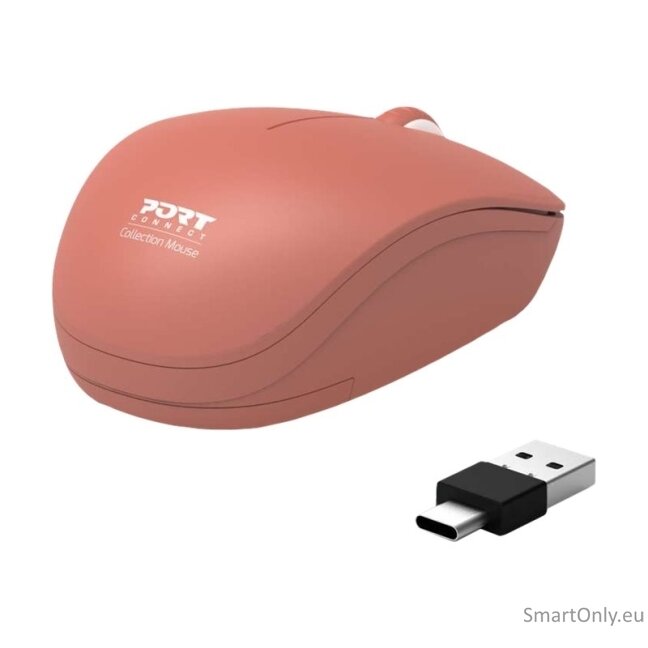 PORT CONNECT Mouse | Collection II | Wireless | 2.4 GHz | Orange 7 PORT CONNECT Mouse | Collection II | Wireless | 2.4 GHz | Orange 7